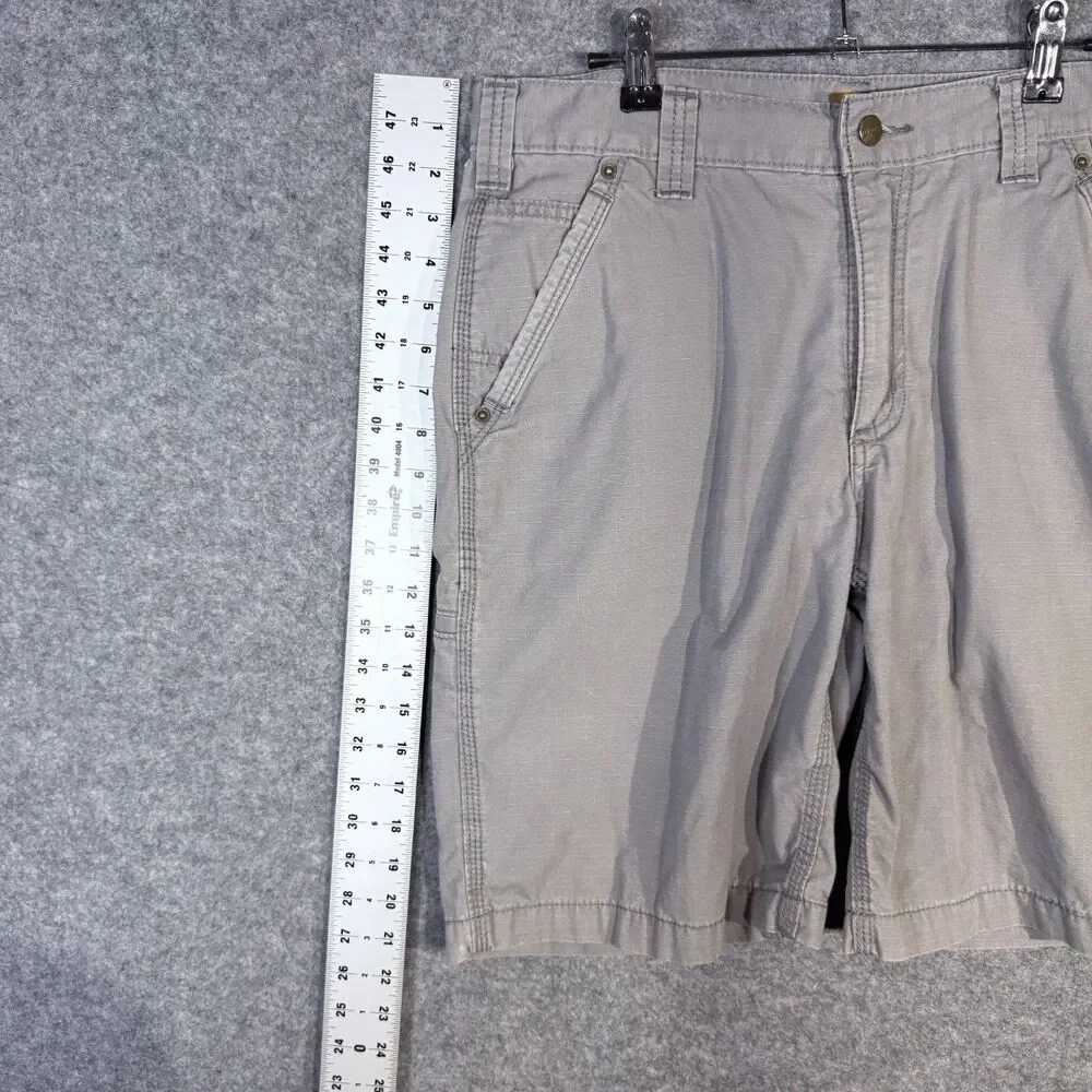 Carhartt Men's‎ Relaxed Fit Gray Work Shorts Size 33